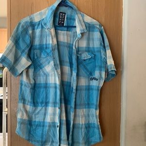 BillaBong Mens Button Up Shirt Size M